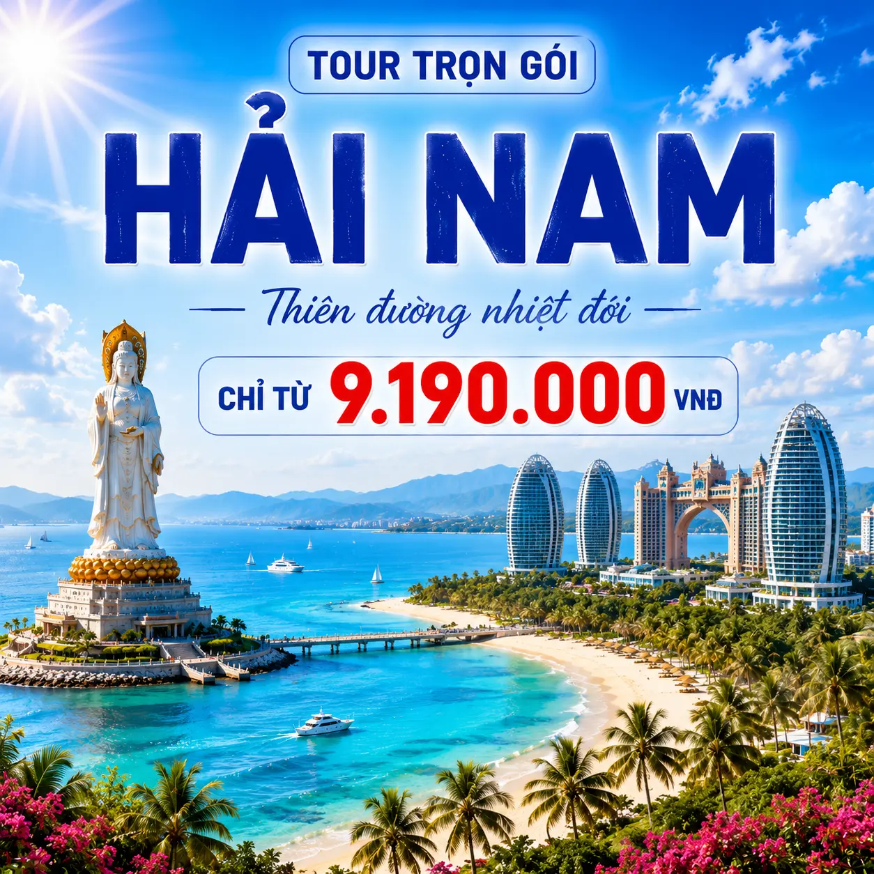 tour đảo hải nam