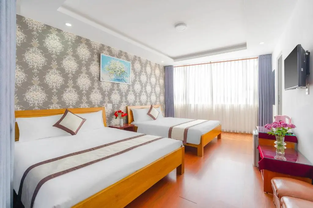 Không gian phòng khách sạn Nam Phương