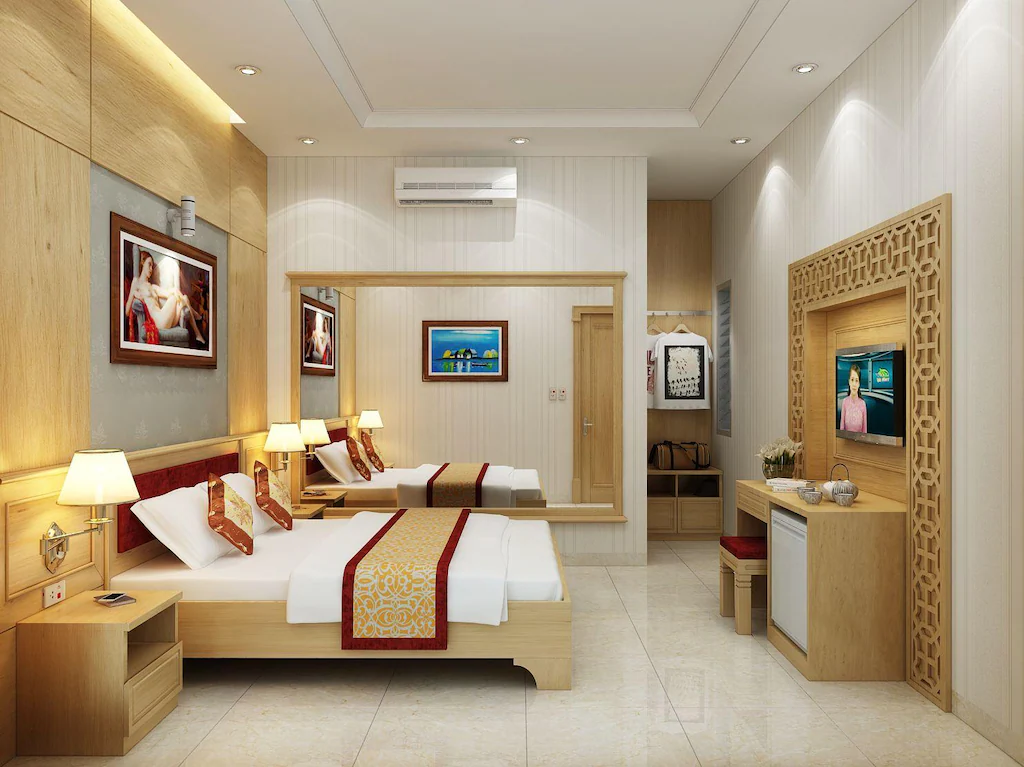 Không gian khách sạn Anh Đào Hotel Đà Lạt